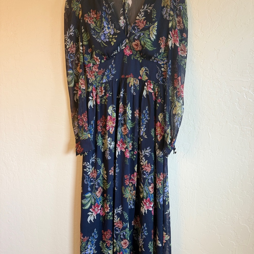 Floral Long Sleeve Dress